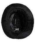 Dolce & Gabbana Herren Schwarzer Klassischer Fedora Hut mit breiter Krempe Capello