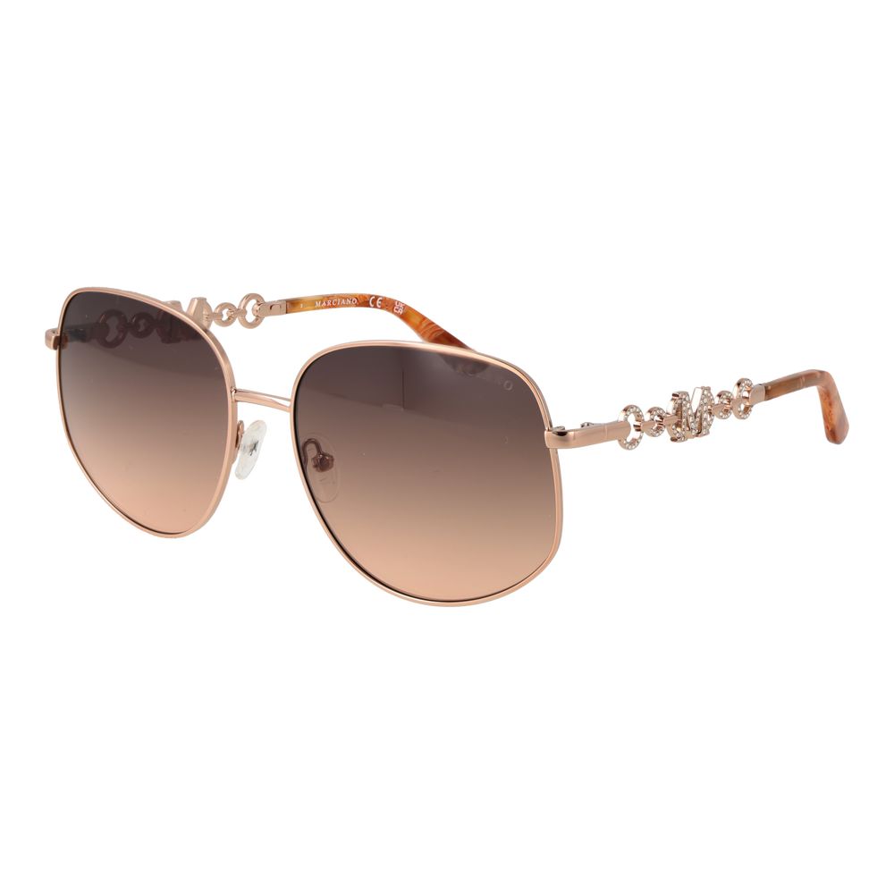 Marciano by Guess Sonnenbrille aus Roségold-Metall