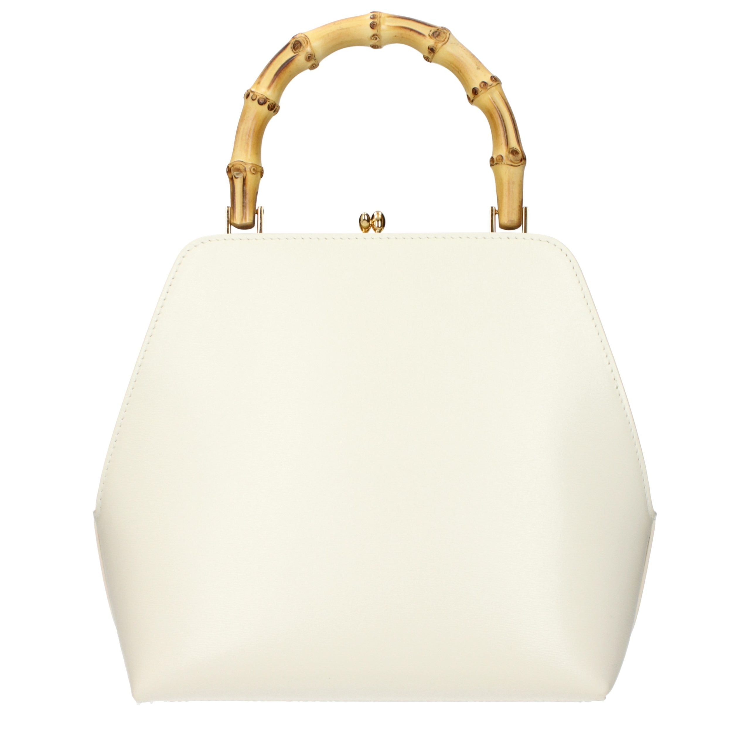 Jil Sander Beige Leder Handtasche