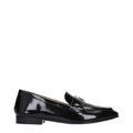 Jimmy Choo Schwarze Leder Loafer zum Hineinschlüpfen