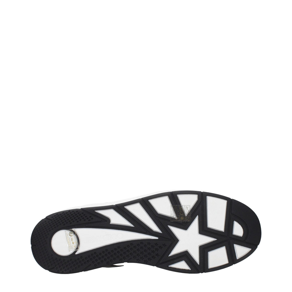 Jimmy Choo Schwarze Leder-Sneakers