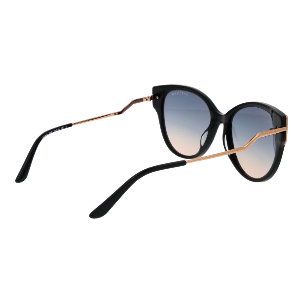 Marciano by Guess Schwarze Sonnenbrille aus Acetat