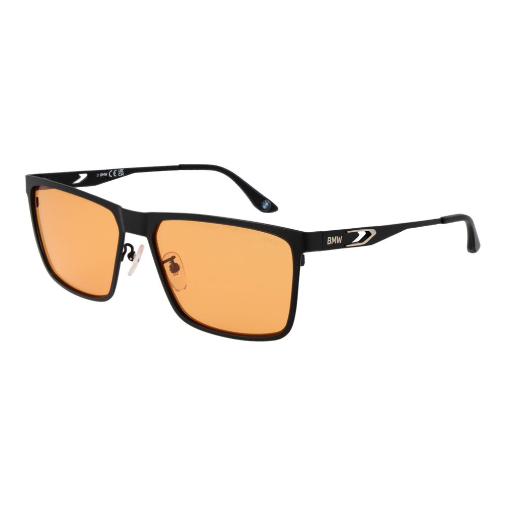 BMW Schwarze Sonnenbrille aus Metall