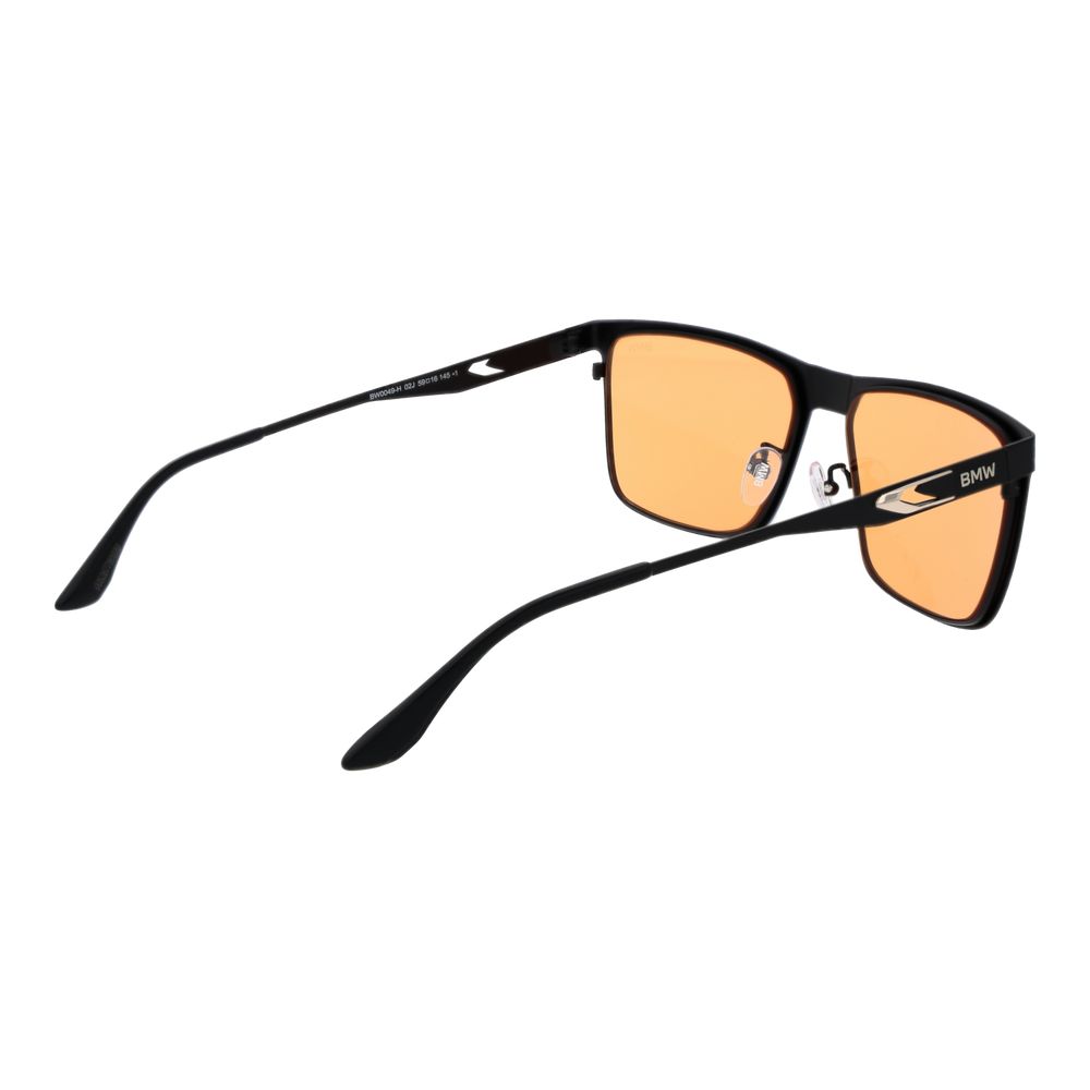 BMW Schwarze Sonnenbrille aus Metall