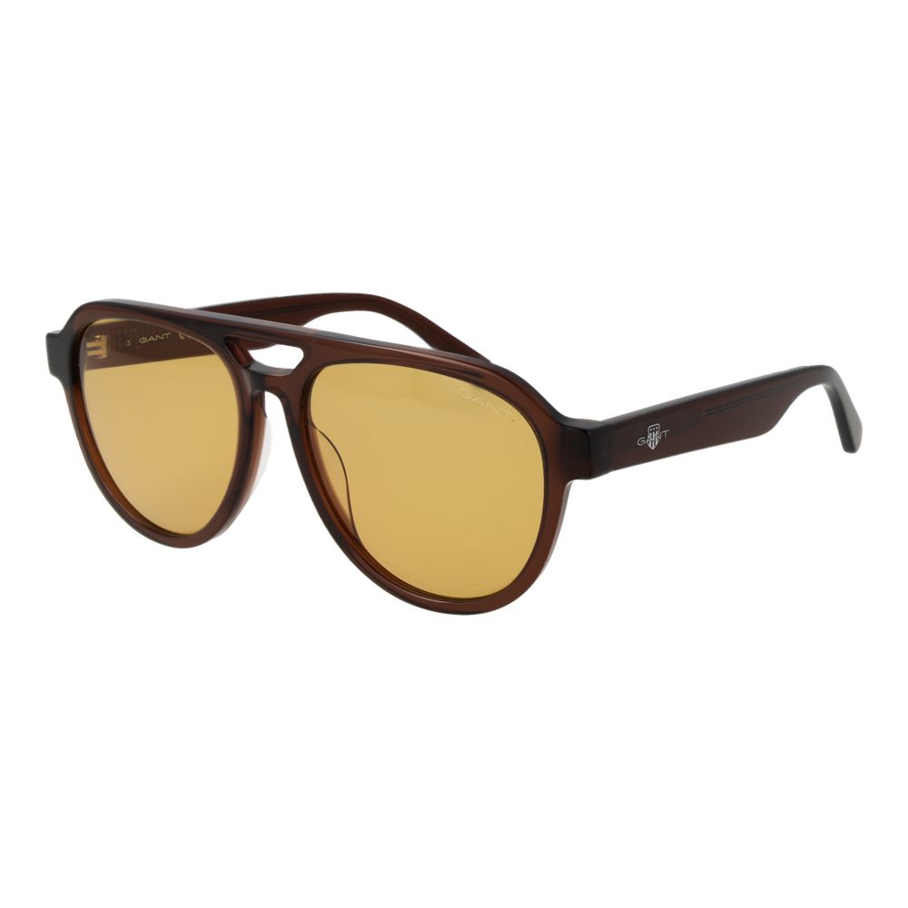Gant Braune Sonnenbrille aus Acetat