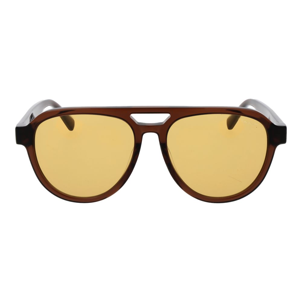 Gant Braune Sonnenbrille aus Acetat