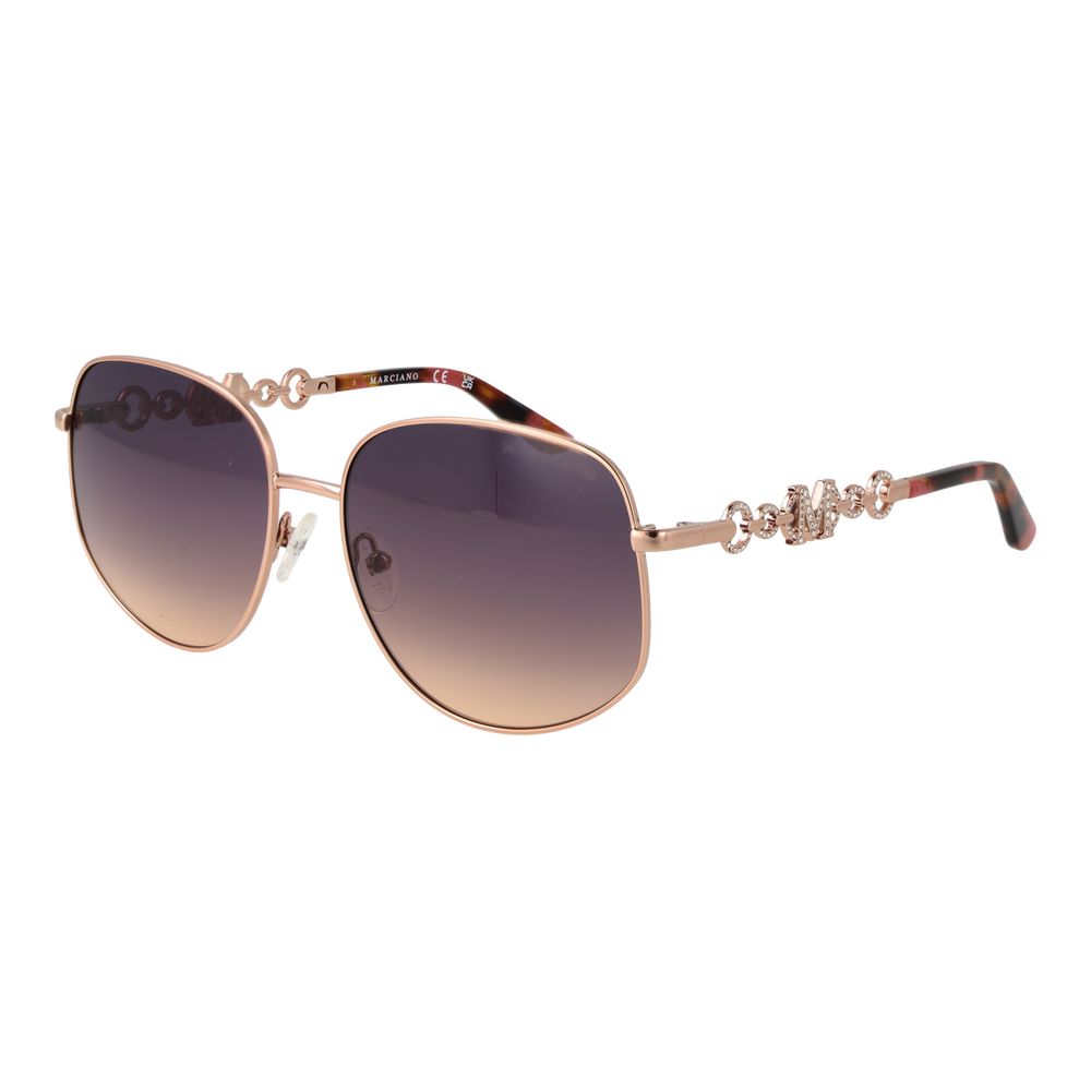 Marciano by Guess Sonnenbrille aus Roségold-Metall