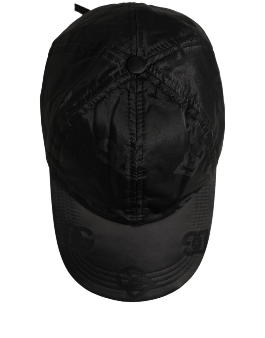 Dolce & Gabbana Herren Baseballkappe "DG Monogram" in Schwarz