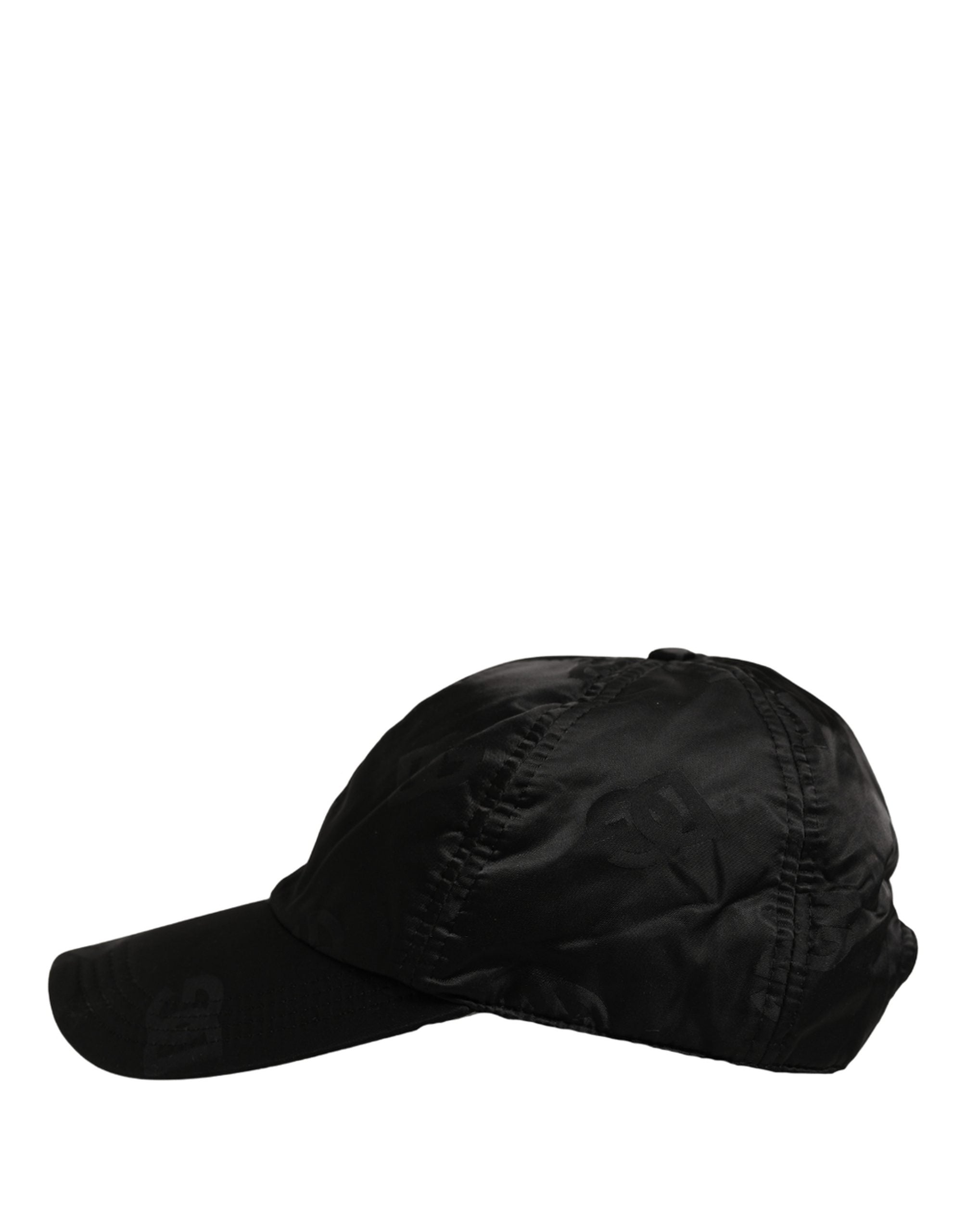 Dolce & Gabbana Herren Baseballkappe "DG Monogram" in Schwarz