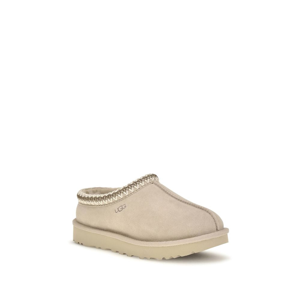 UGG Beige Leder Mules