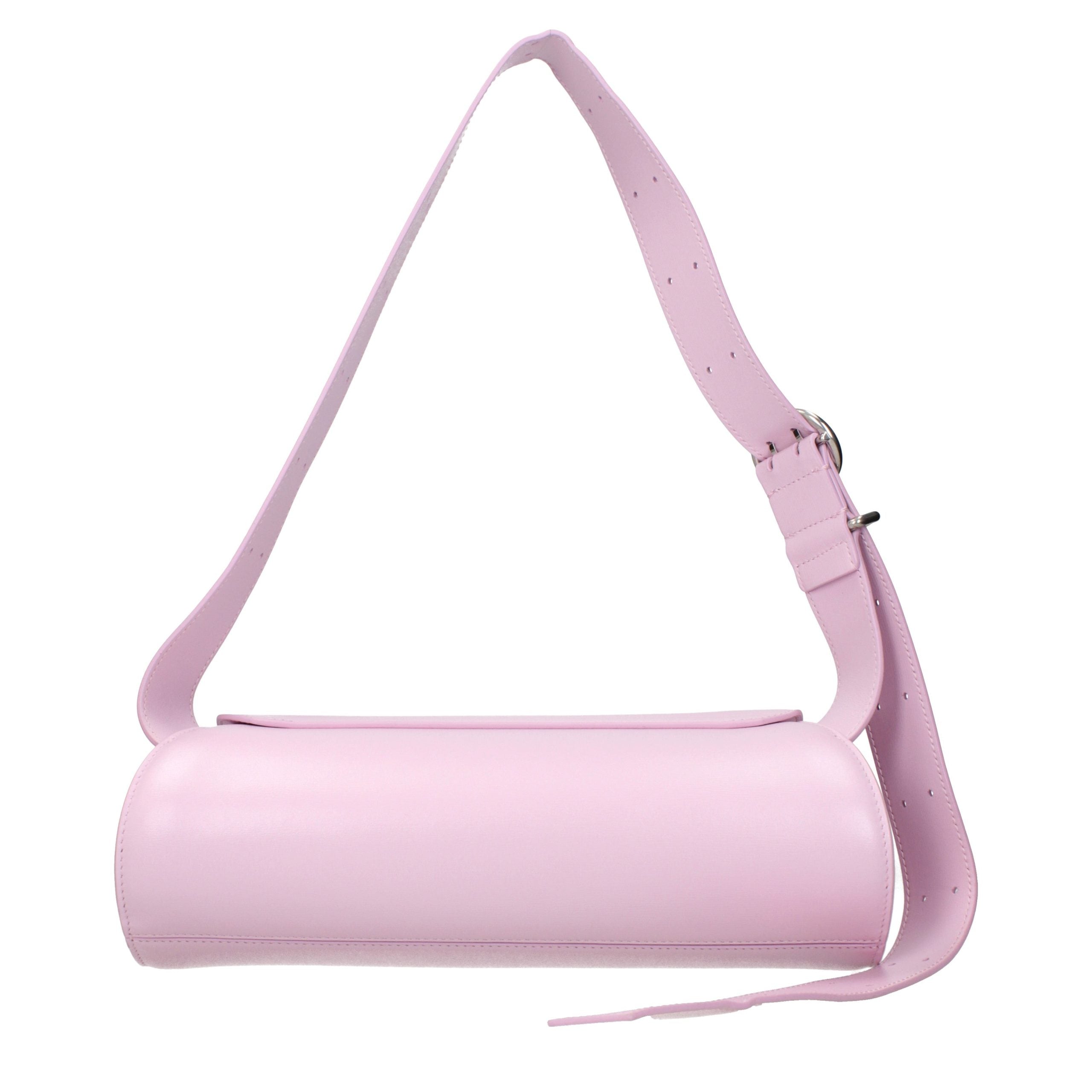 Jil Sander Pink Leather Crossbody Bag