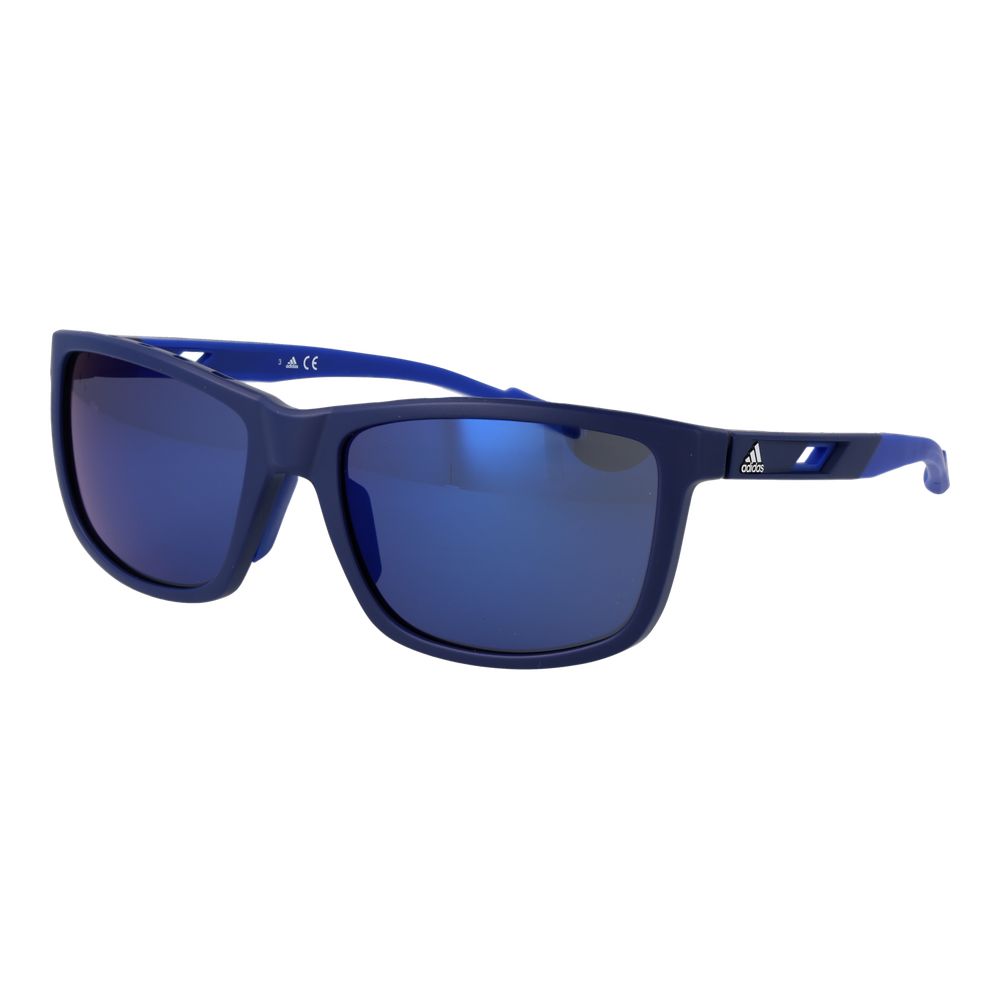 Adidas Blaue Sonnenbrille aus Kunststoff