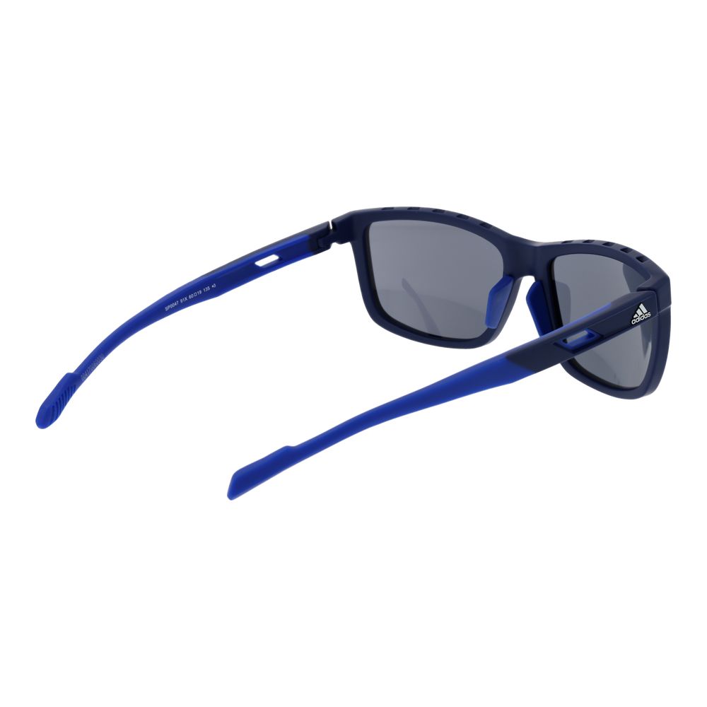 Adidas Blaue Sonnenbrille aus Kunststoff