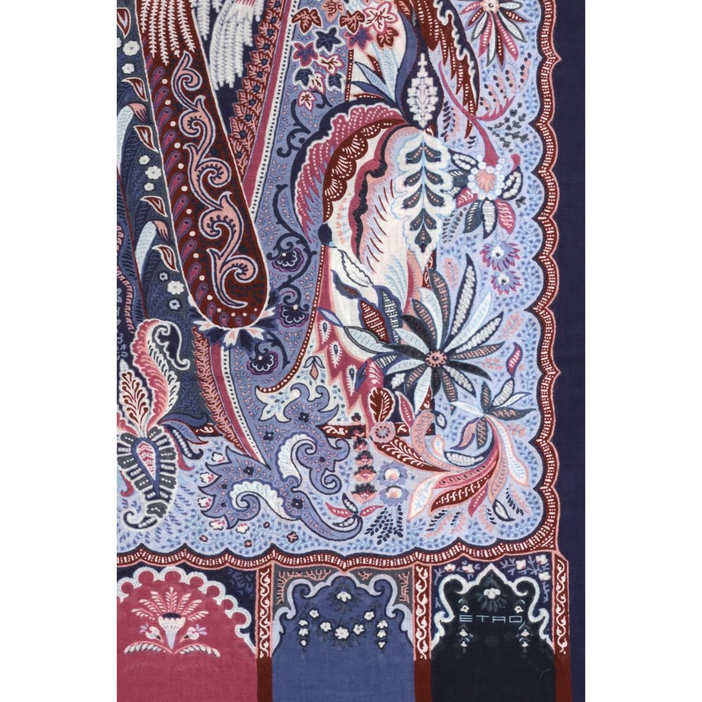 Etro Mehrfarbiger Modal-Schal