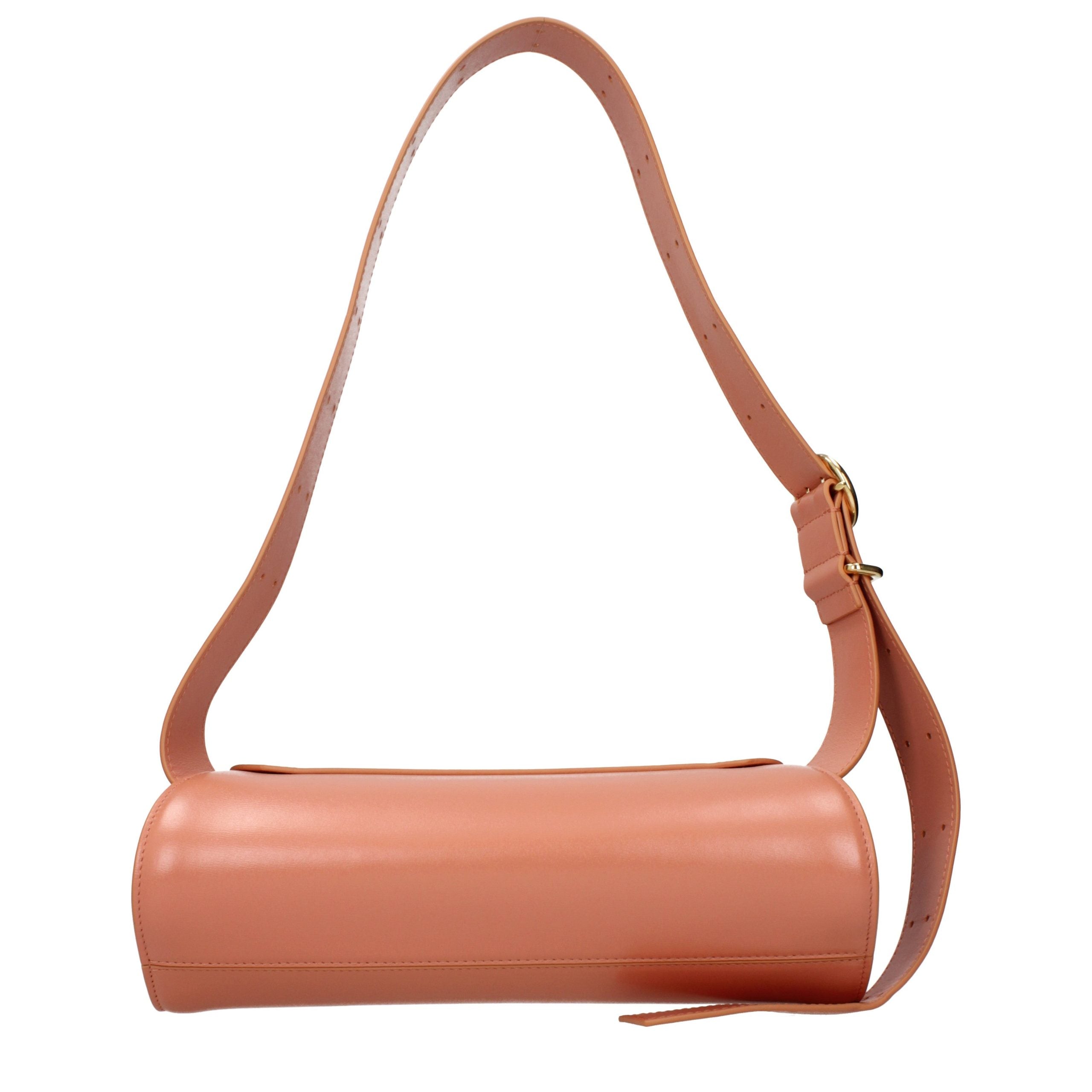 Jil Sander Pink Leather Crossbody Bag