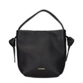 Jil Sander Schwarze Lederhandtasche