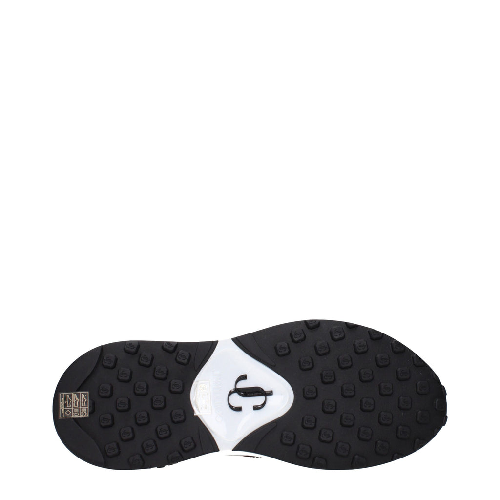 Jimmy Choo Schwarze Stoff-Sneaker