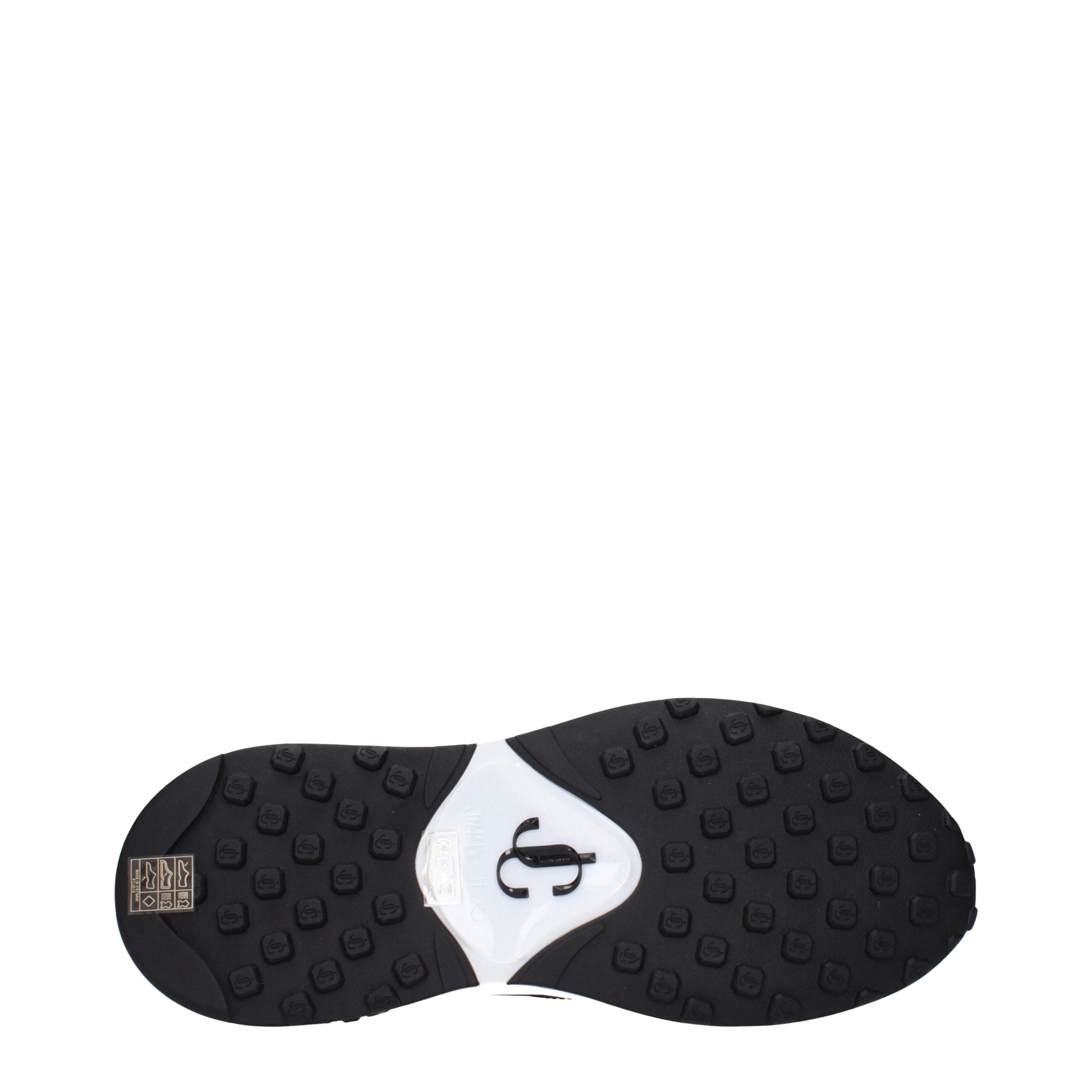 Jimmy Choo Schwarze Stoff-Sneaker