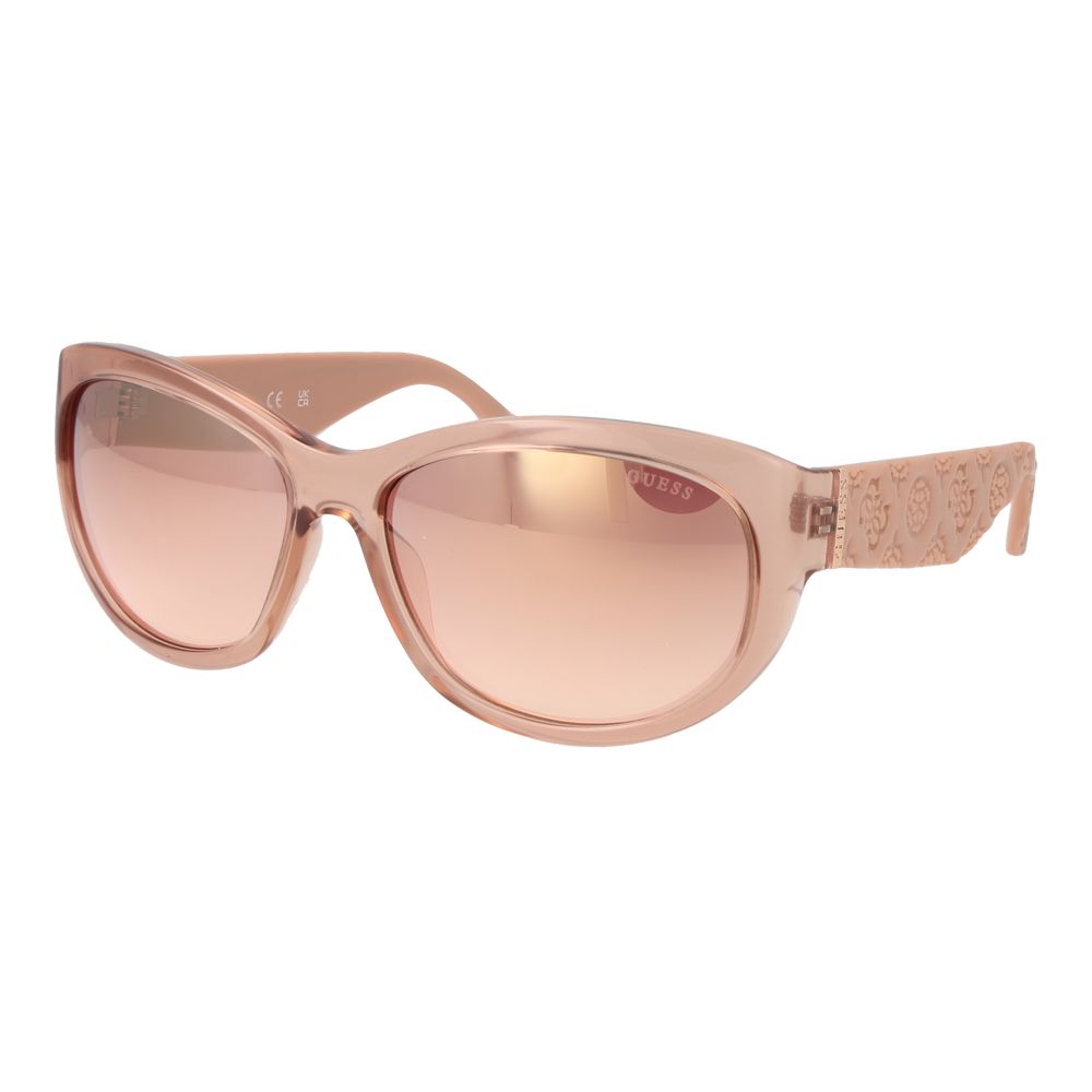 Guess Sonnenbrille aus pinkem Kunststoff