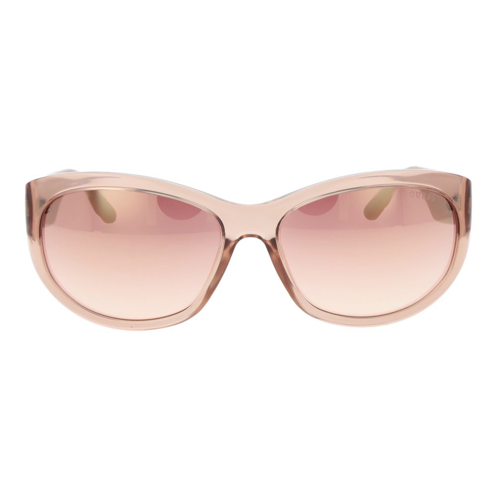 Guess Sonnenbrille aus pinkem Kunststoff
