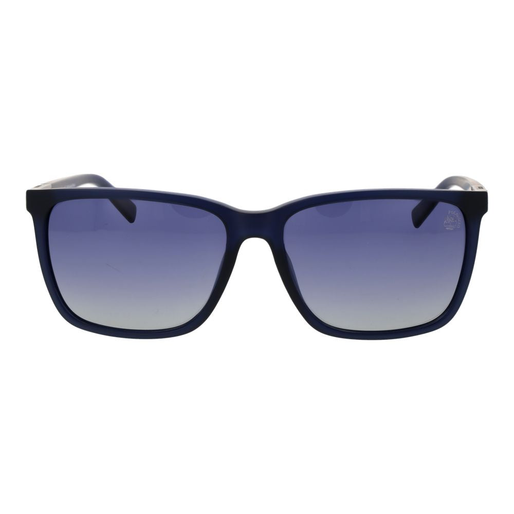 Timberland Blaue Sonnenbrille aus Kunststoff