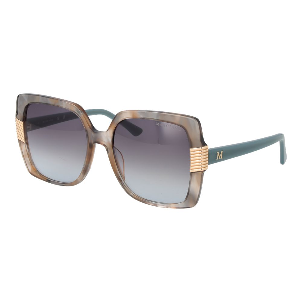 Marciano by Guess Braune Sonnenbrille aus Kunststoff