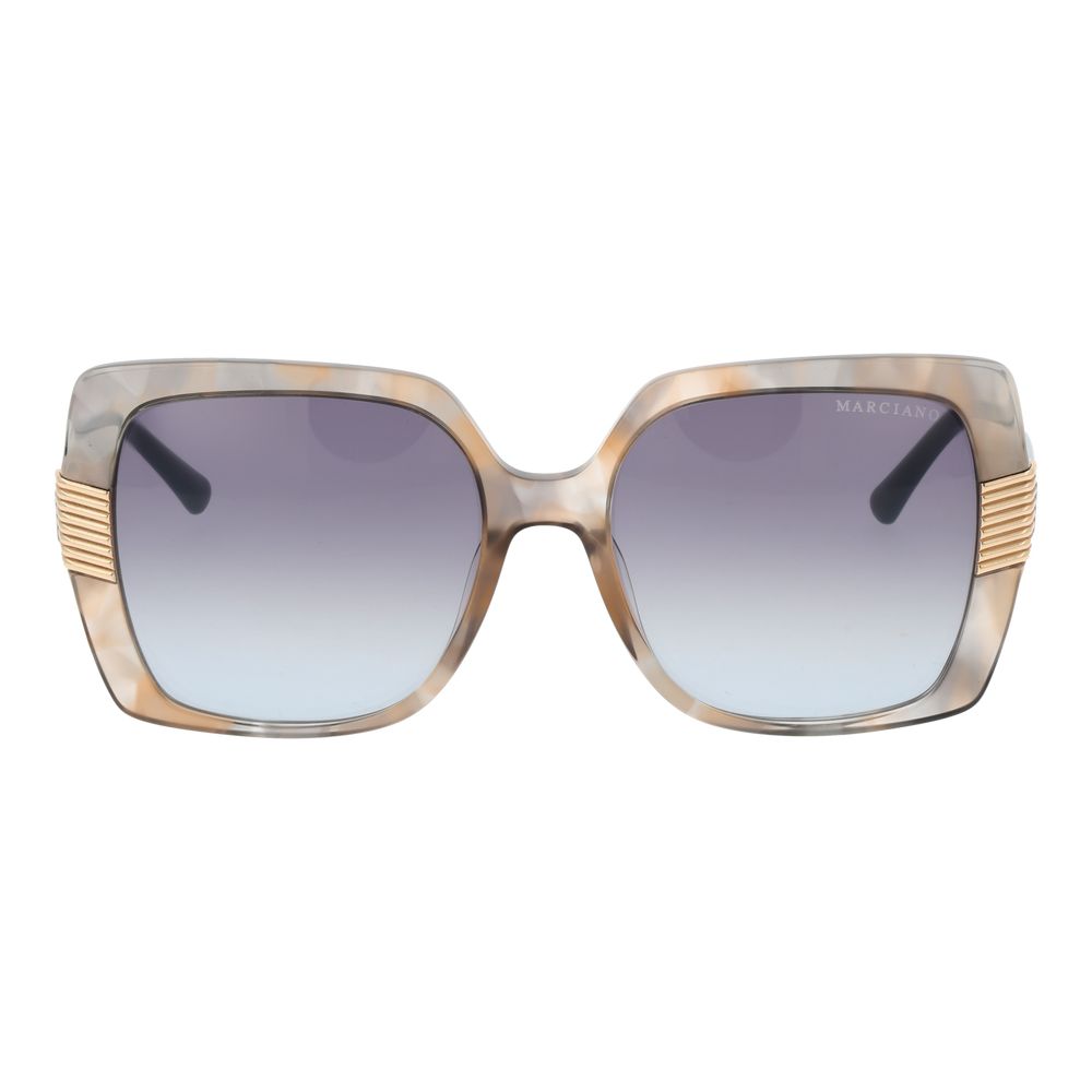 Marciano by Guess Braune Sonnenbrille aus Kunststoff