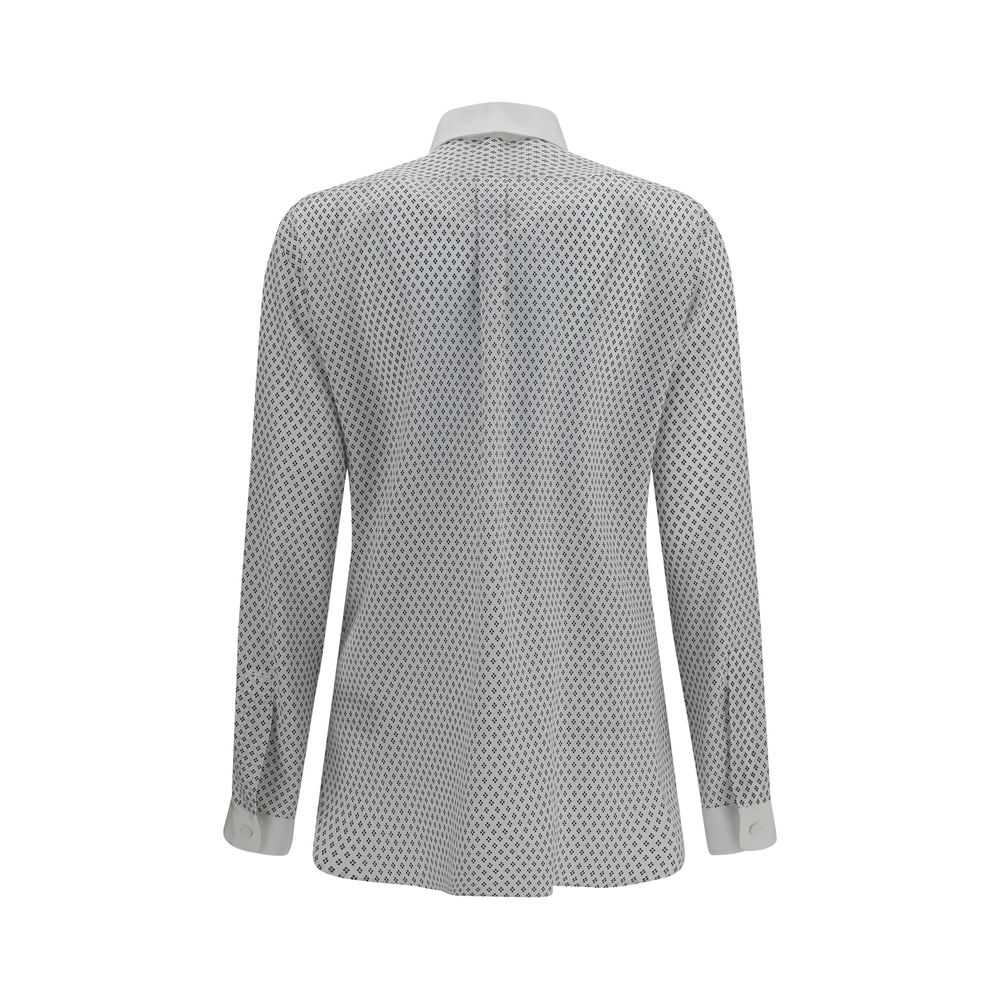 Tom Ford Mehrfarbiges Seidenhemd mit Muster