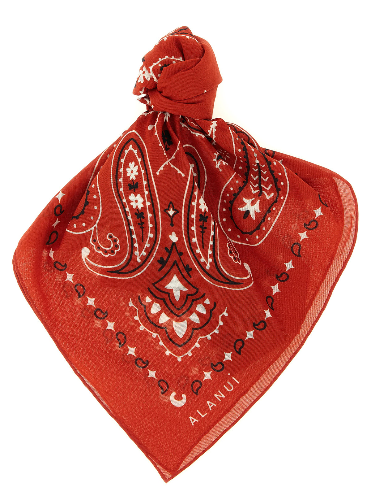 Alanui Baumwoll-Foulard mit Farbverlauf