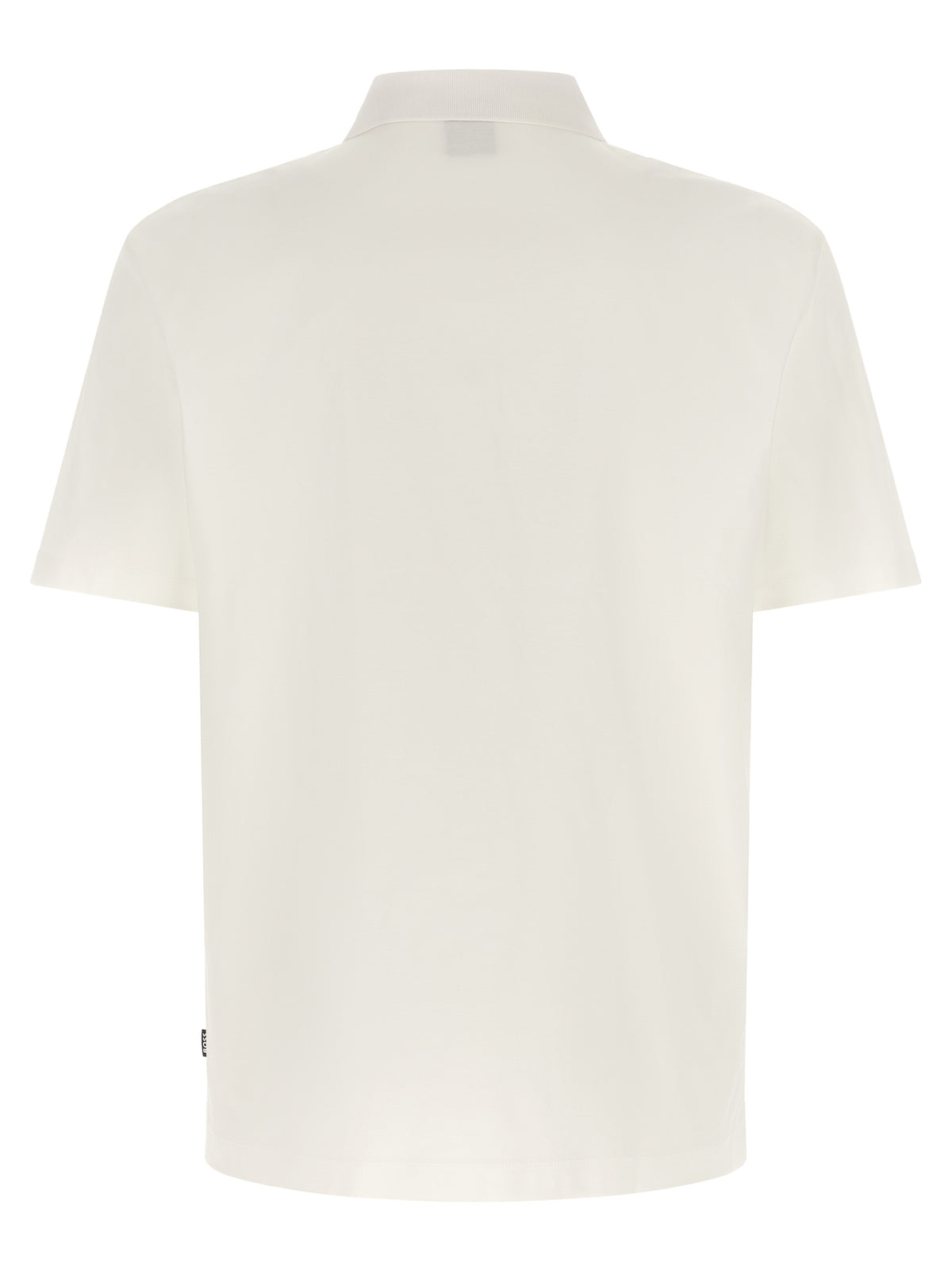 Hugo Boss Weißes Poloshirt aus Baumwolle