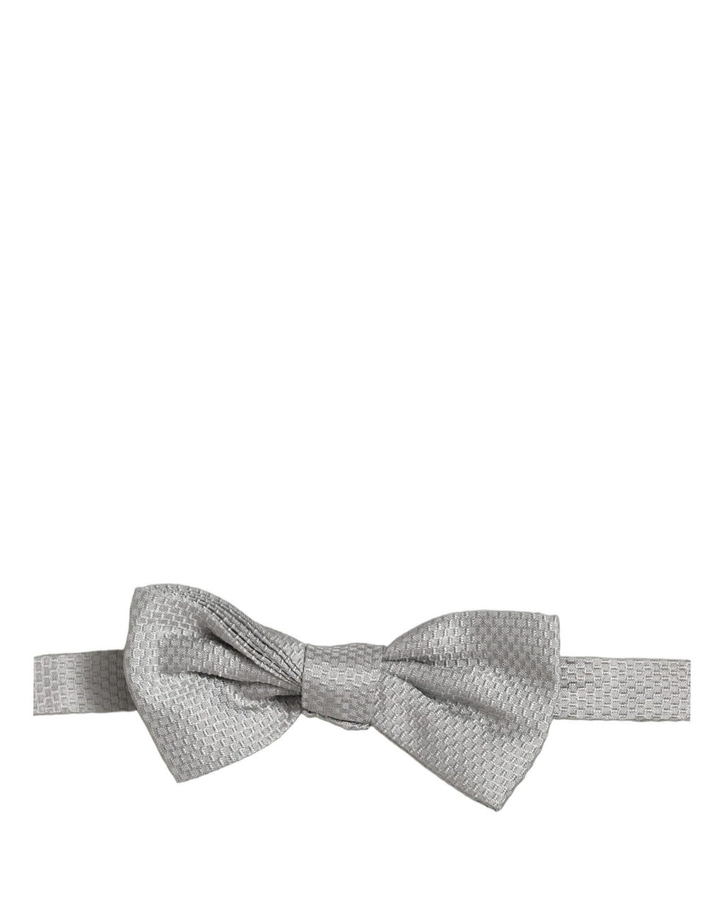 Dolce & Gabbana Herren Fliege aus 100% Seide, verstellbar, in Grau
