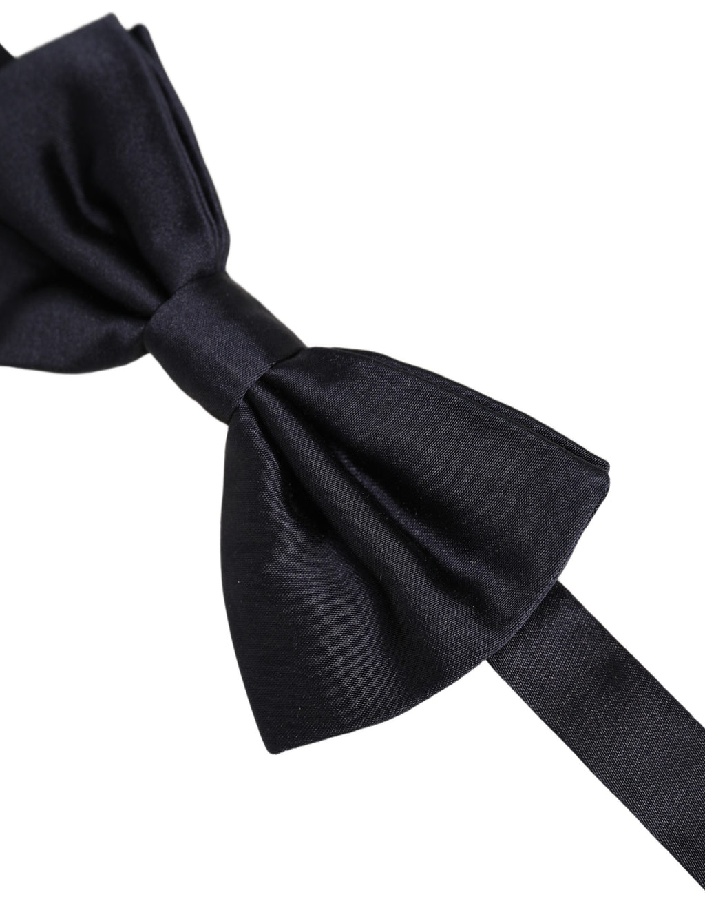 Dolce & Gabbana Herren Schwarze 100% Seide Verstellbare Krawatte Fliege