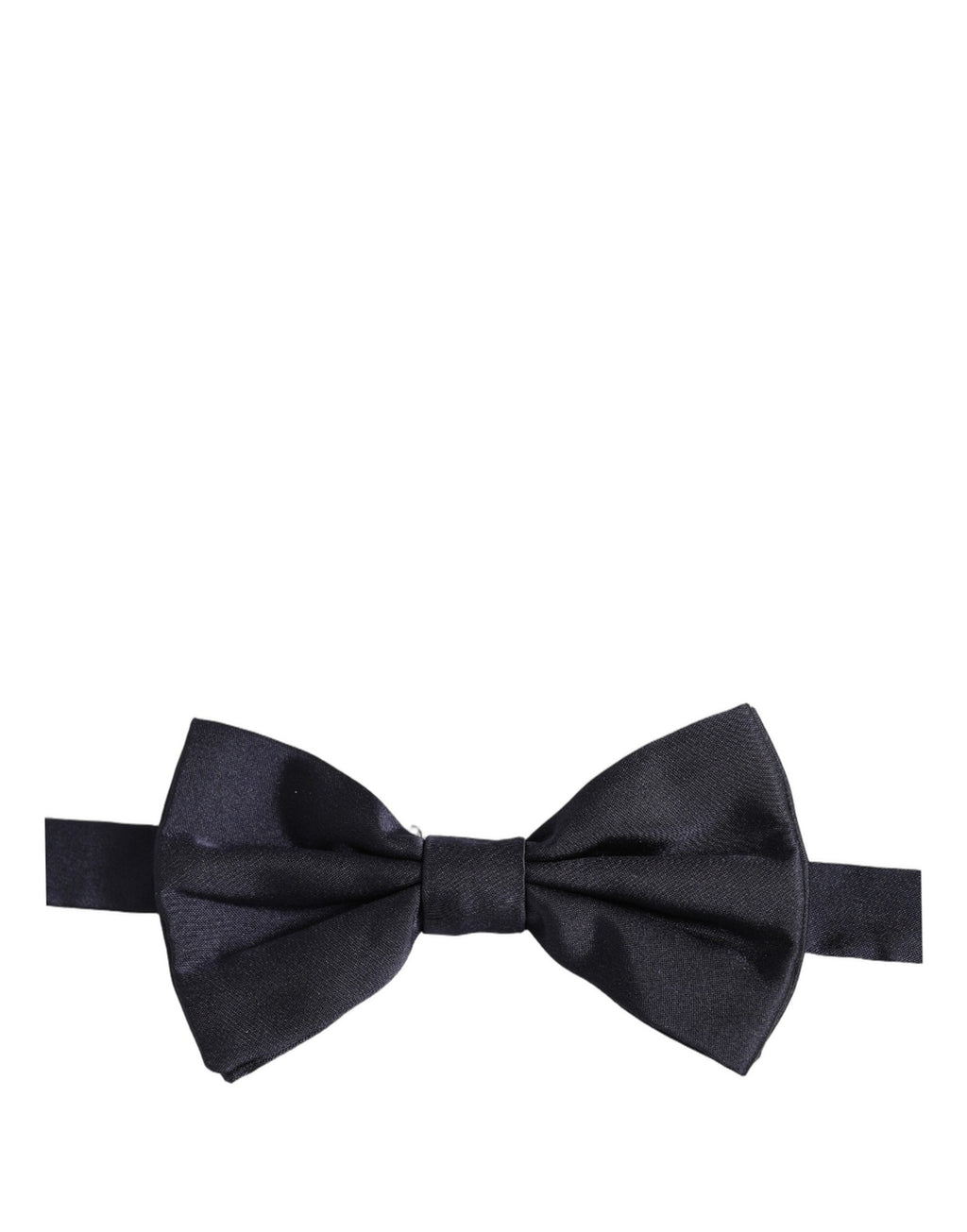 Dolce & Gabbana Herren Fliege aus dunkelblauer Seide, verstellbar