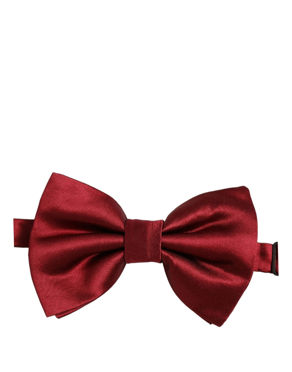 Dolce & Gabbana Herren-Papillon aus 100 % Seide in Rot, verstellbar