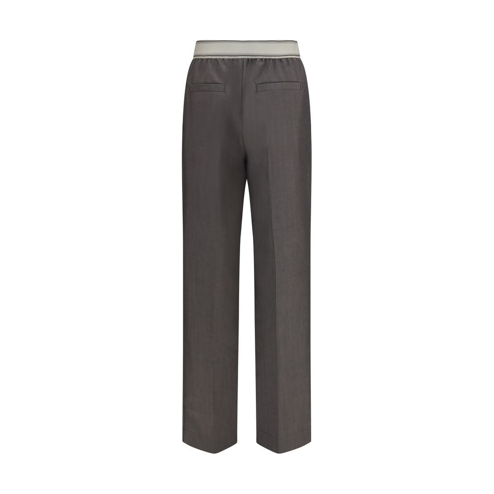 Versace Graue Hose aus Wolle Oves Aries