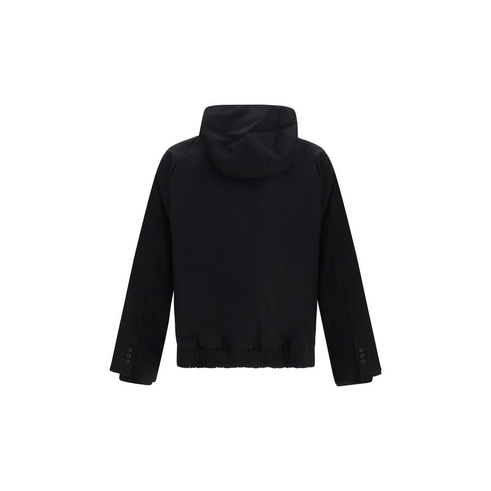Sacai Pullover aus Wolle Oves Aries in Schwarz
