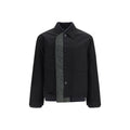 Sacai Schwarzer Nylon-Bomber