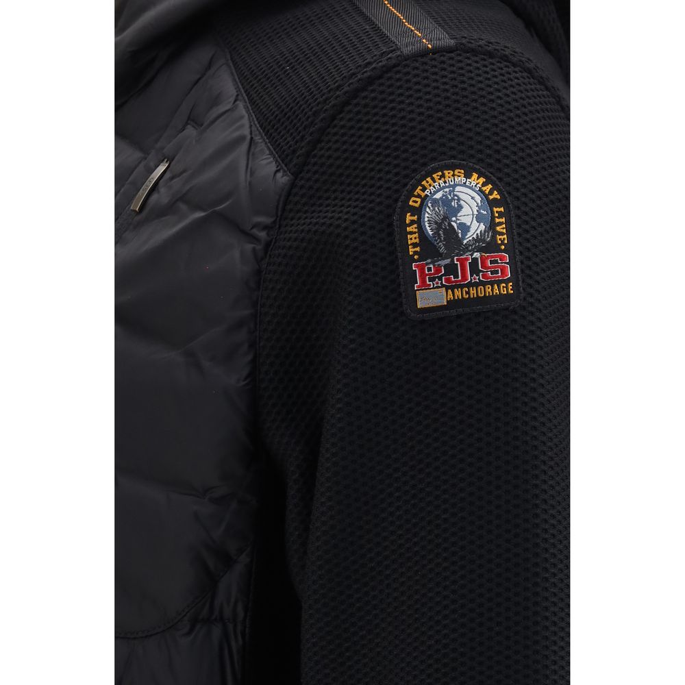Parajumpers Schwarze Daunenjacke aus Gänsedaunen, durchgehend