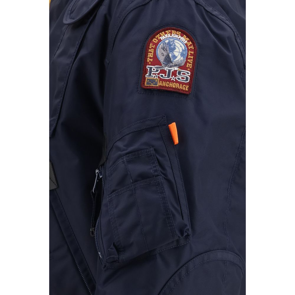 Parajumpers Blauer Bomber aus Polyamid