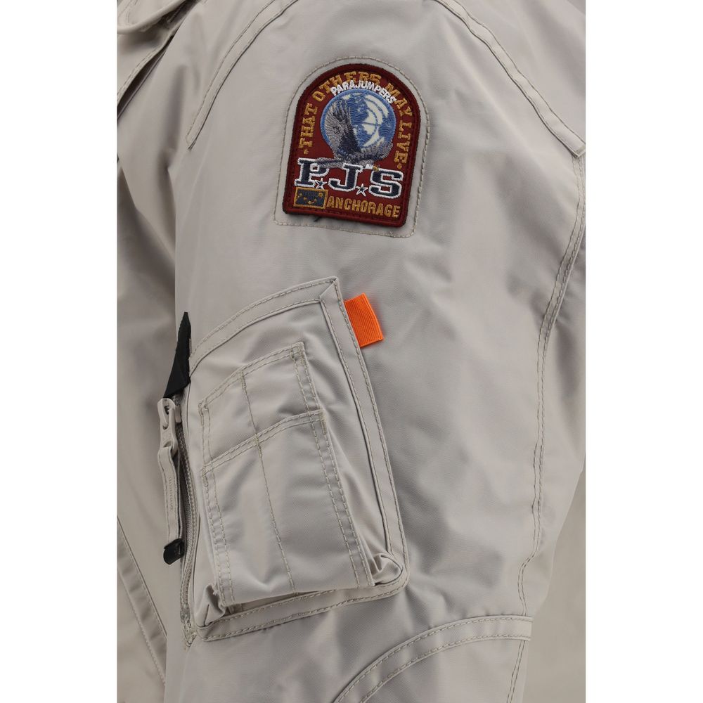 Parajumpers Grauer Bomber aus Polyamid