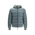Parajumpers Zweifarbige Daunenjacke in voller Länge