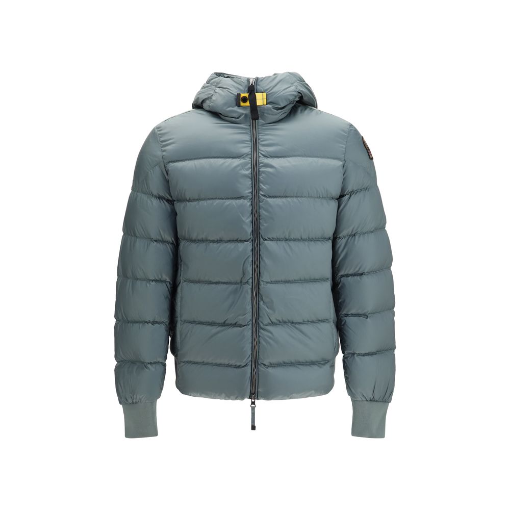Parajumpers Zweifarbige Daunenjacke in voller Länge
