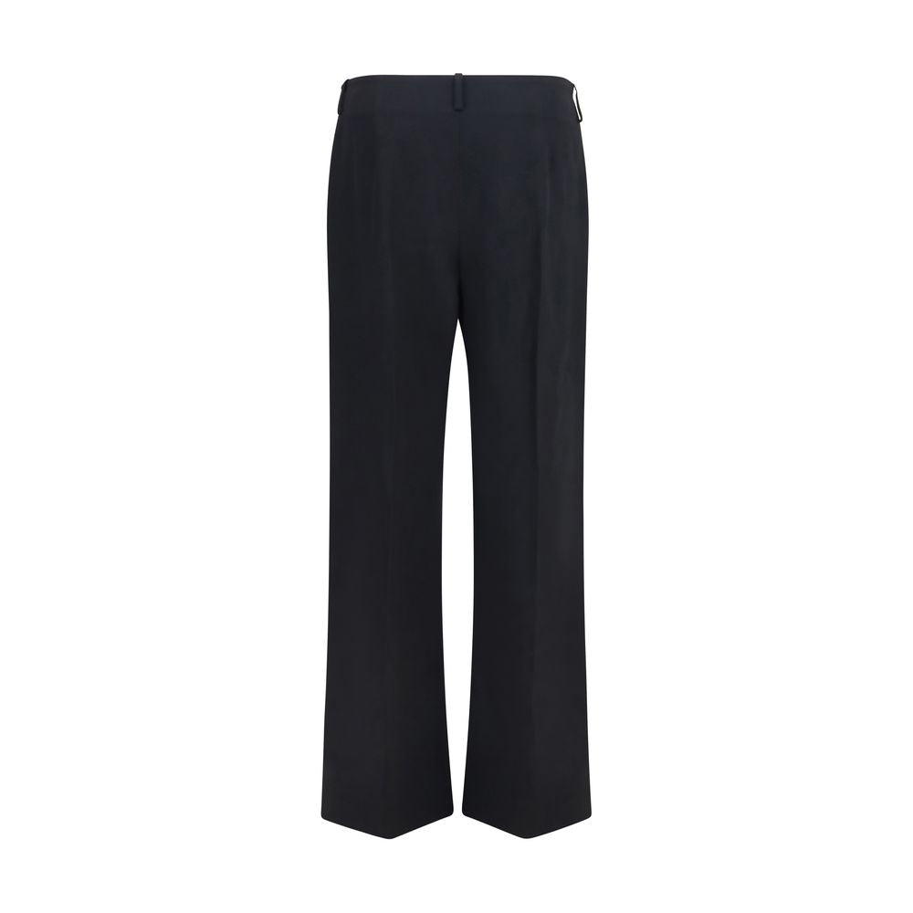 Khaite Schwarze Freizeithose aus Polyester