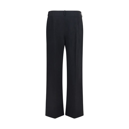 Khaite Schwarze Freizeithose aus Polyester