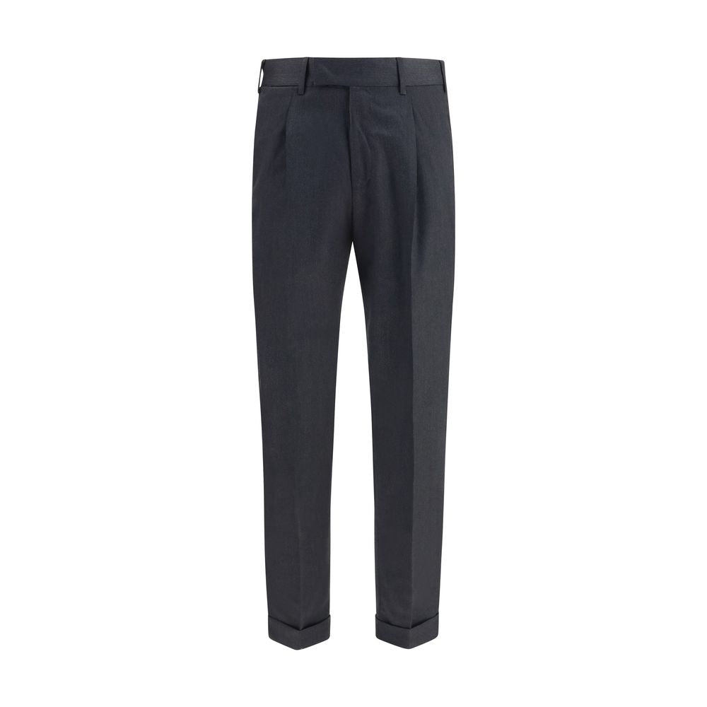 PT Torino Graue Hose aus Ovis Aries Wolle