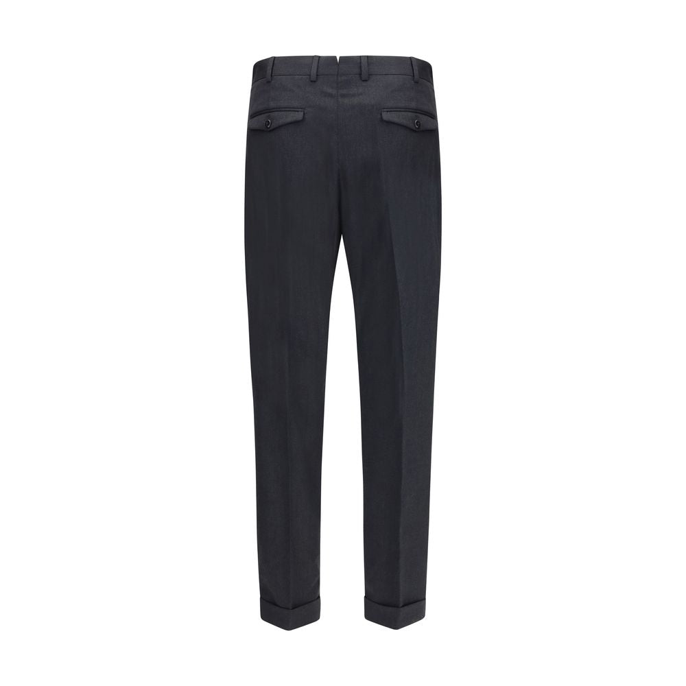 PT Torino Graue Hose aus Ovis Aries Wolle