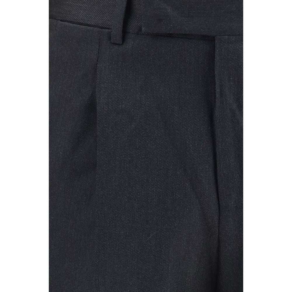 PT Torino Graue Hose aus Ovis Aries Wolle