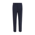 PT Torino Blaue Hose aus Wolle Oves Aries