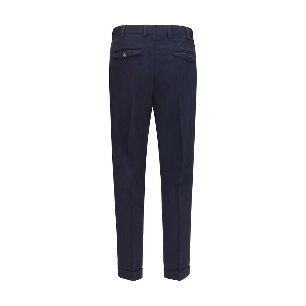 PT Torino Blaue Hose aus Wolle Oves Aries