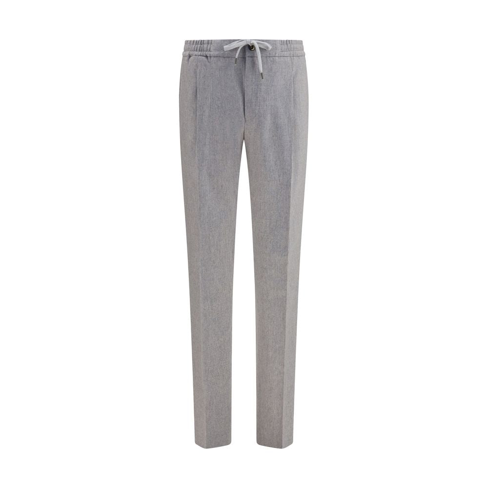 PT Torino Graue Hose aus Ovis Aries Wolle